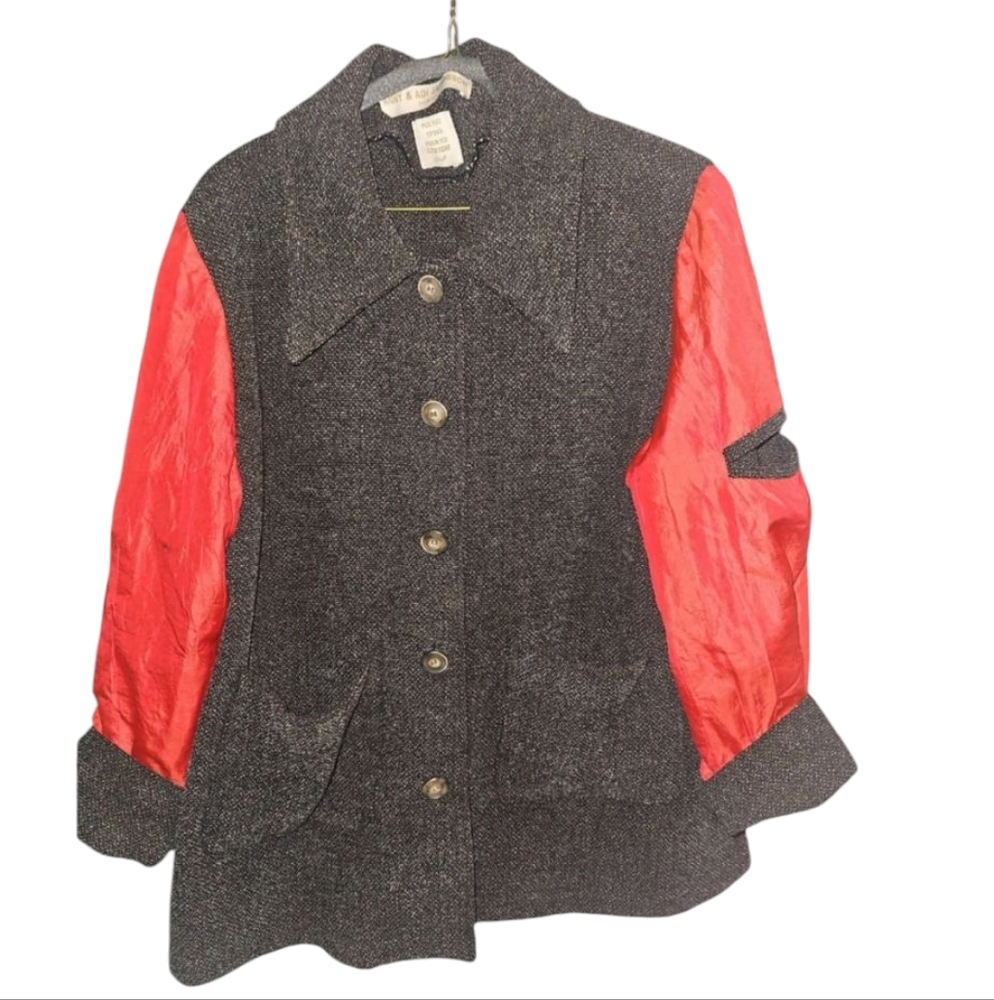 Designer Two Tone Jacket - Picture 2 of 11